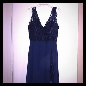 Saved by the Dress - Navy Dress - Large